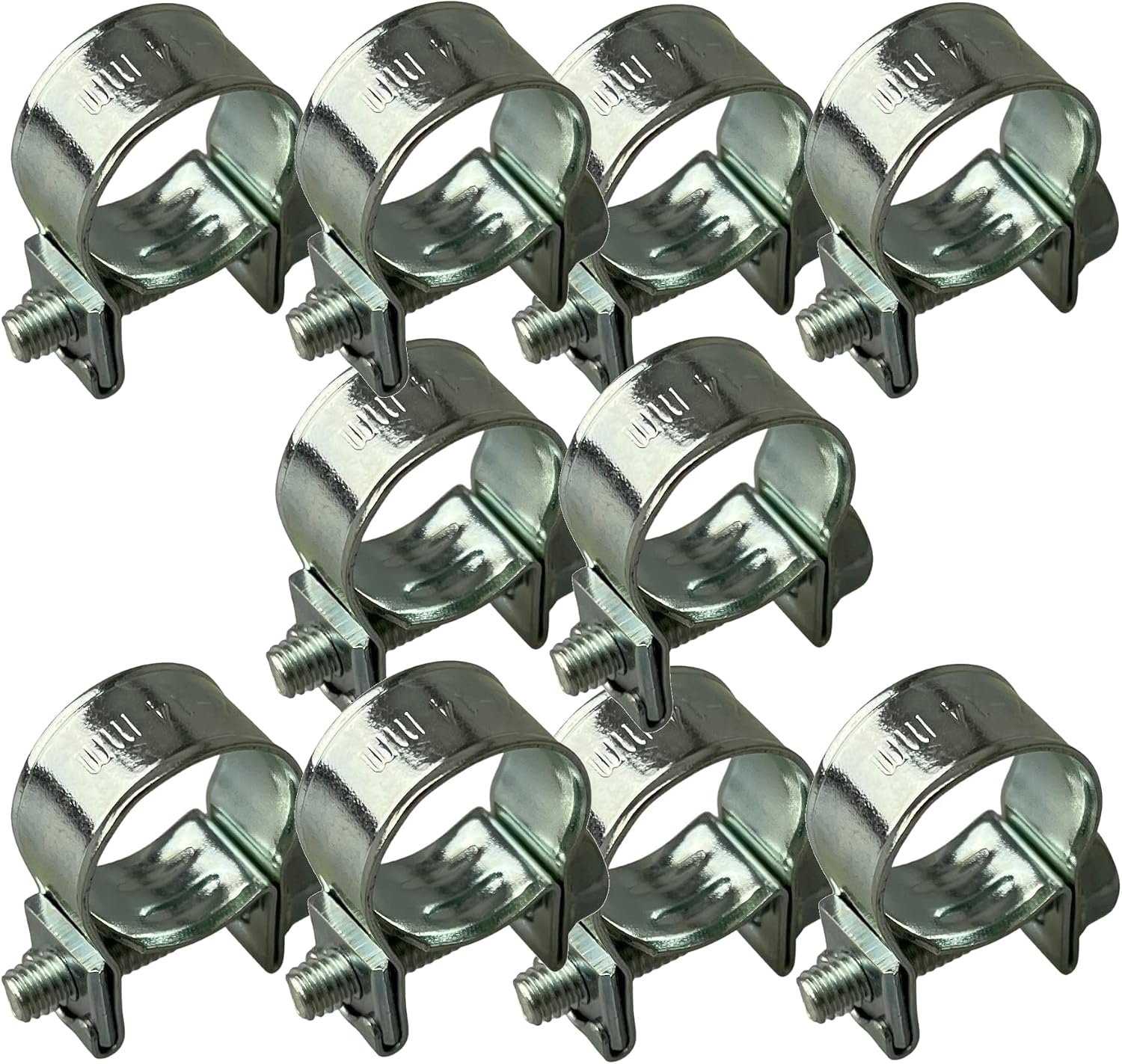 Slangklemmen Verzinkt Mini Brandstofleiding Pijpklemmen 6Mm-27mm (10, 6-8mm)