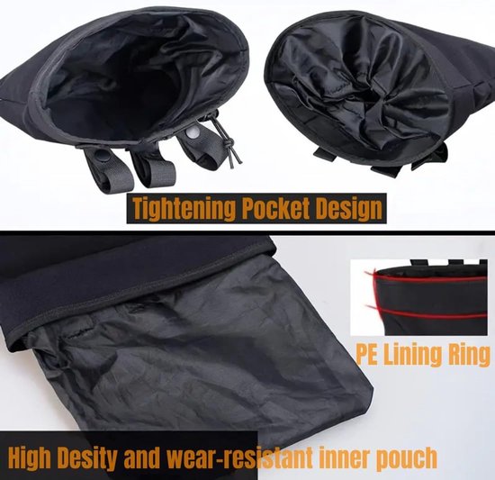 Molle Systeem Tactische Molle Dump Magazine Pouch Hunting Recovery Bag Drop Pouch Militaire Accessoires — afbeelding 4