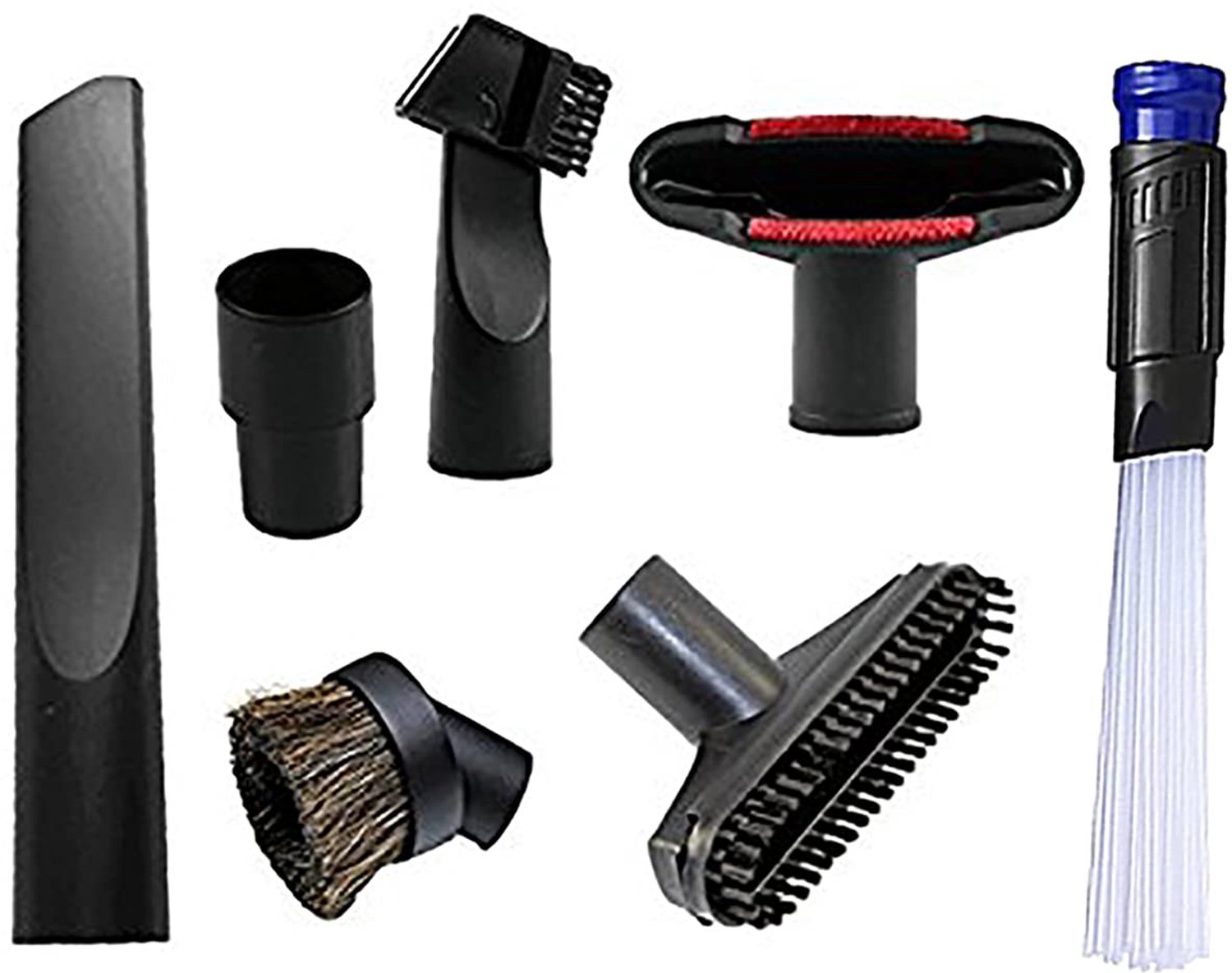 Vervanging 1 1/4 "Vacuüm bijlagen 1 3/8 "Vacuüm Accessoires Schoonmaak Kit Borstel Nozzle Crevice Tool voor Standaard - ShopVlot