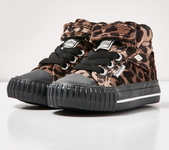 British Knights meisjes leopard sneakers - Bruin - Maat 21 | Bestel nu!