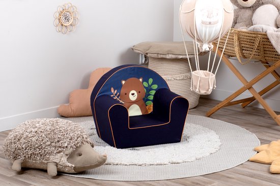 Kinderzetel - Kinderfauteuil Beer - Peuterstoel vanaf 1 jaar - Kinderbank - Kinderstoel - Kinderkamer - Gomoor — afbeelding 3