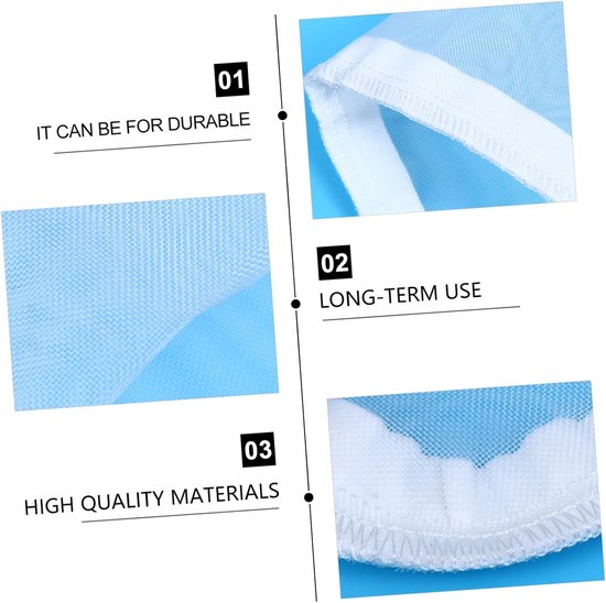 2 Stuks Pool Skimmer Socks Herbruikbare voor Zwembaden Precisiefilter voor Effectieve Reinigen van Zwembadafval Haar Duurzaam Kwaliteitsmateriaal — afbeelding 4