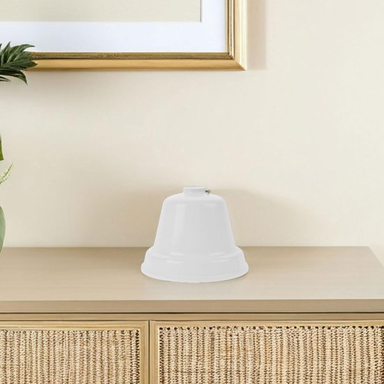 2 Stuks Universele voor Plafondventilator Decoratieve Cap voor Onderkant Eenvoudige Installatie Onderhoud Beschermt tegen Vuil — afbeelding 3
