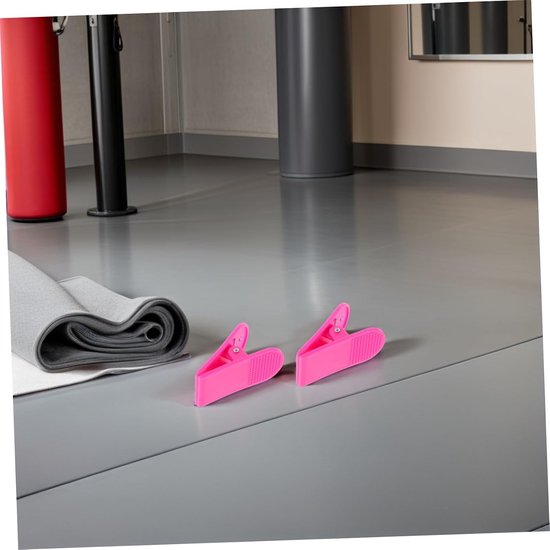 12 Stuks Universele Loopband Veiligheidsclips met Veermechanisme Duurzame Plastic Noodstop Klem voor Hardloopapparaten Multifunctioneel Gebruik Bij Portemonnees Sleutels — afbeelding 3