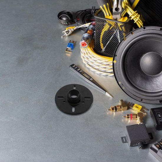 3 Stuks Delige Tweeter Horn Adapter Schroefdraad Lichtgewicht Kunststof Speaker Treble Head Converter met Multihole Design voor Podiumgeluidssystemen Muziekinstrumenten — afbeelding 3