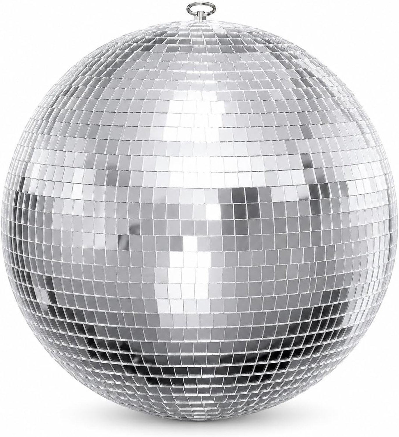 Grote discobal, discobal, 40,6 cm spiegelbal, hangende discobal voor DJ-club, podiumbar, feest, bruiloft, feestdecoratie