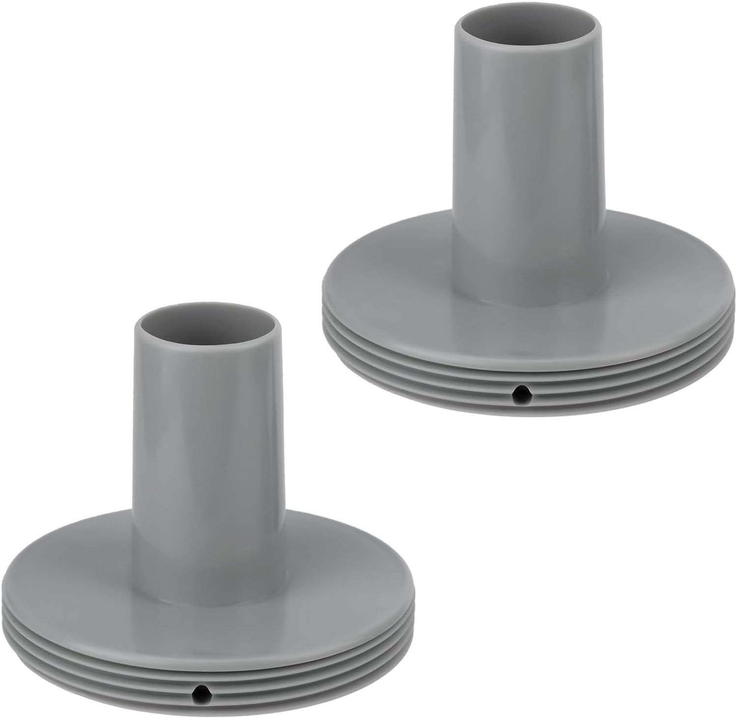 2-delige vervangingsset voor zwembadstrainer connectoren, geschikt voor Intex zwembaduitlaten, 1-1/4" aansluitingen, ideaal voor onderhoud en reparatie van zwembadaccessoires