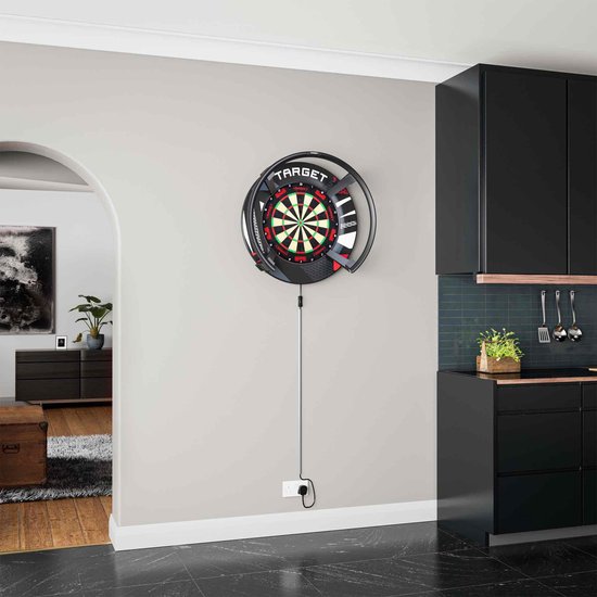 Target Patterned Notched Surround Black van Target — afbeelding 2