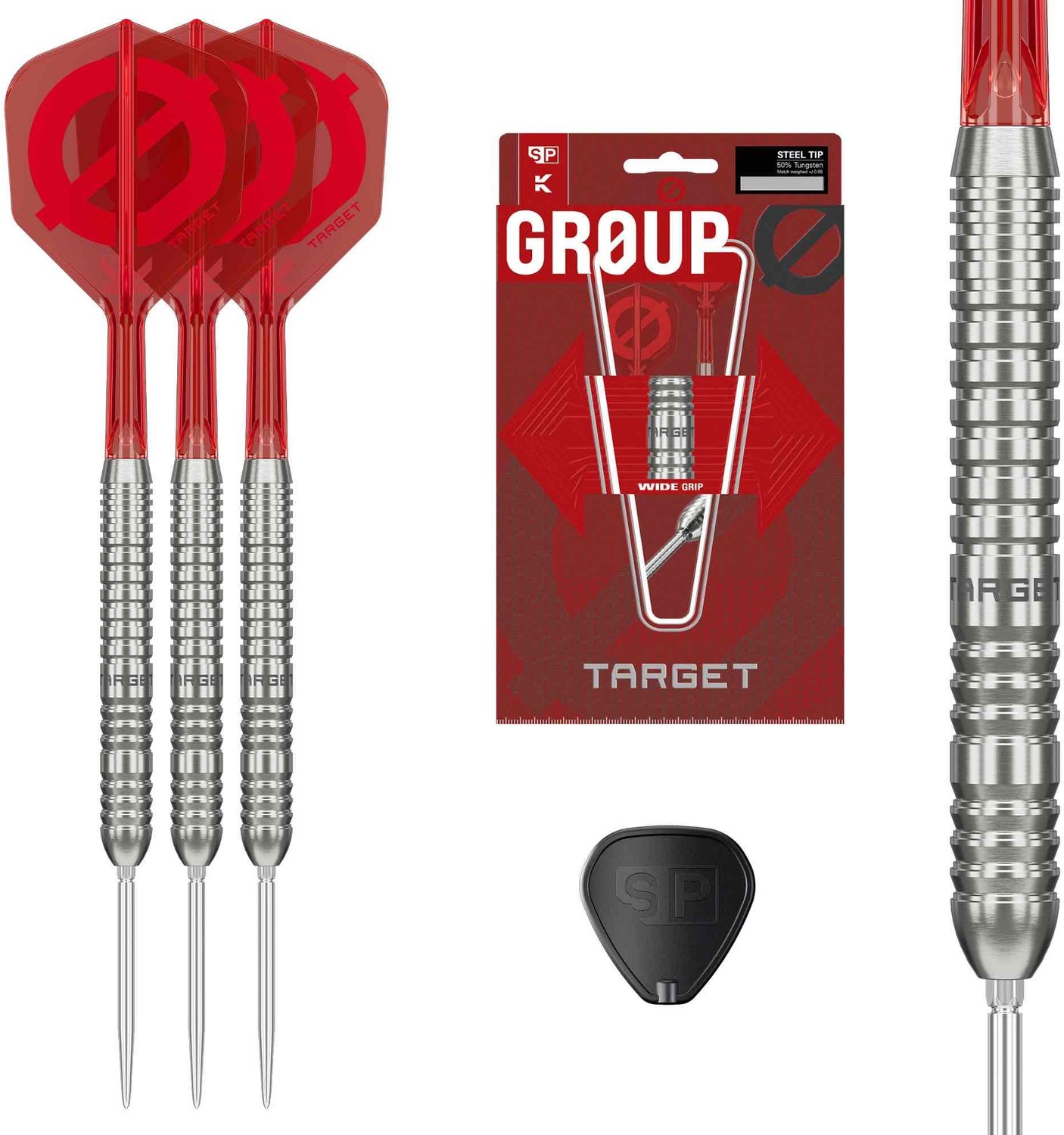 Target Group O 03 Swiss Point 50% - Dartpijlen