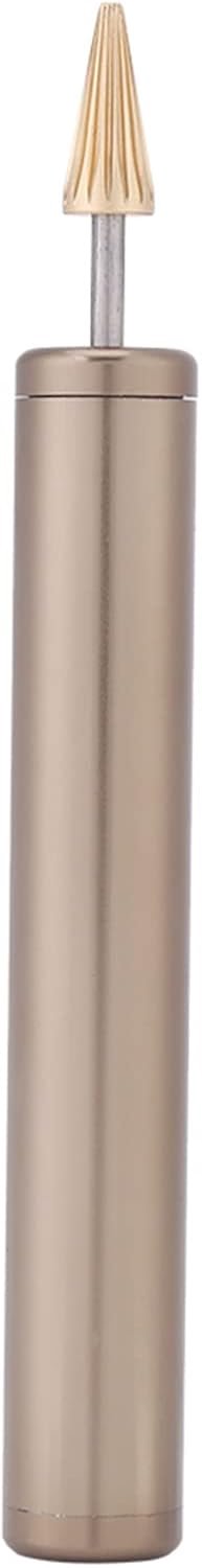 Verfstift voor leren randen, doe-het-zelf lederhandwerk, bovenrand verfstift-applicator, riembandafwerkingsgereedschap (koffie)
