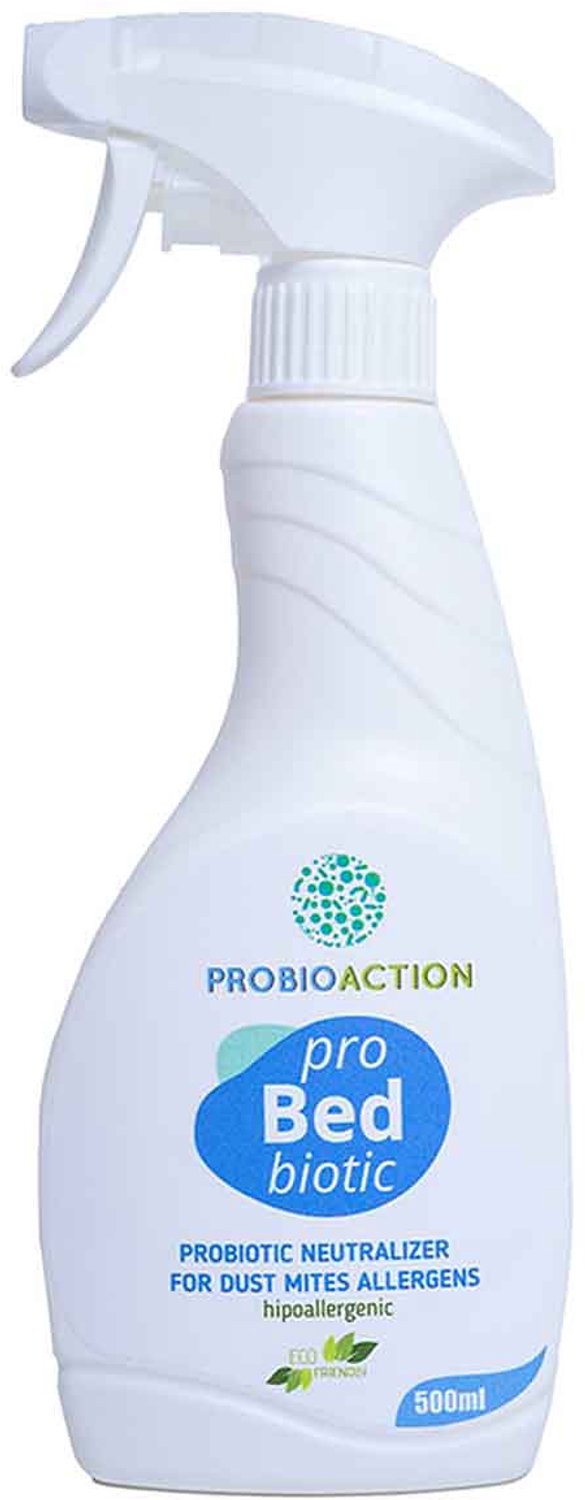 ProbioAction - Pro Bed Biotic - Probiotische geur- en bedwants verwijderaar voor matrassen - 100% natuurlijk - 500 ml