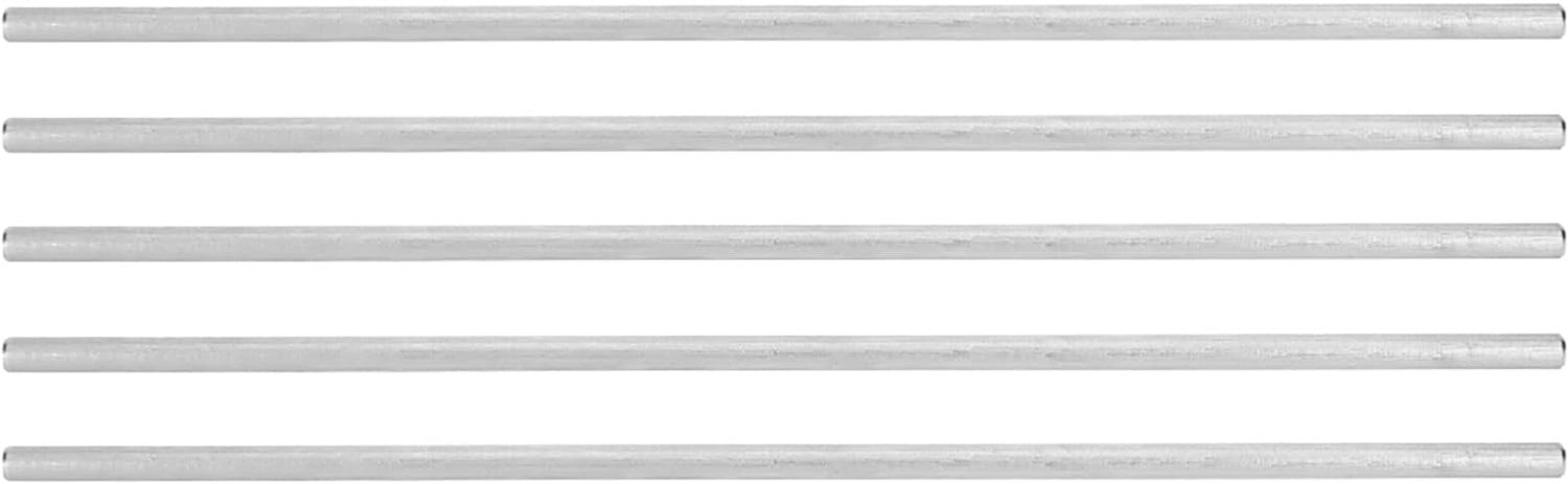 Stalen Staven voor Robotica, 6mm Diameter, 260mm Lengte, 5 Stuks