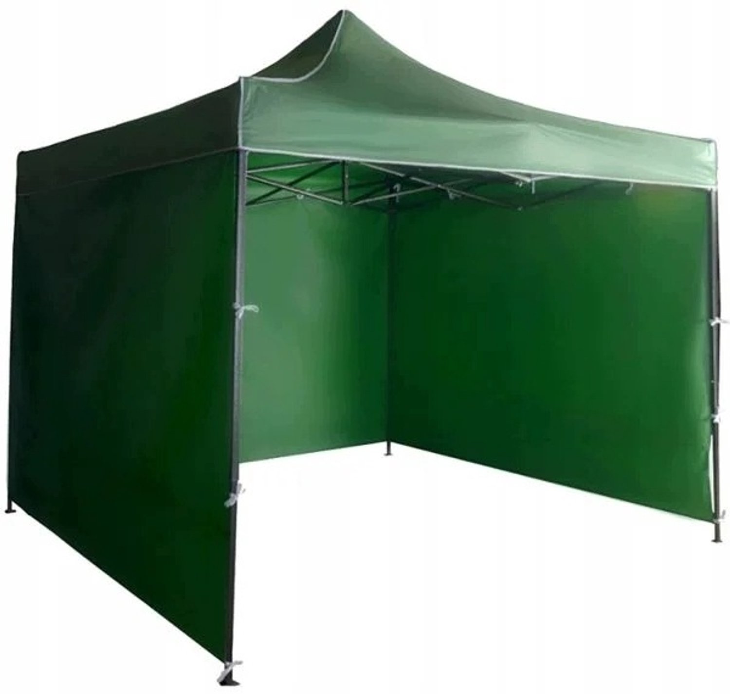 Groene Zijwand voor Paviljoen/Tent 3x3m - Waterdicht Oxford 420D