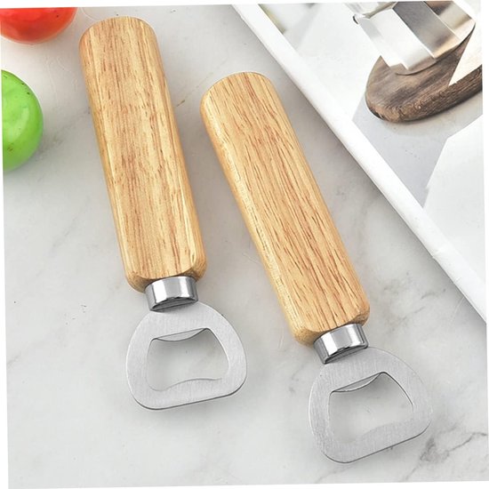 10 Stuks Flesopener Met Houten Handvat Bier Dop Opener Beste Man Voorstel Bruidsjonkers Sokken Metalen Bieropener Bruidsjonkers Voorstel Wijn Mens Hulpmiddel Roestvrij Staal — afbeelding 4