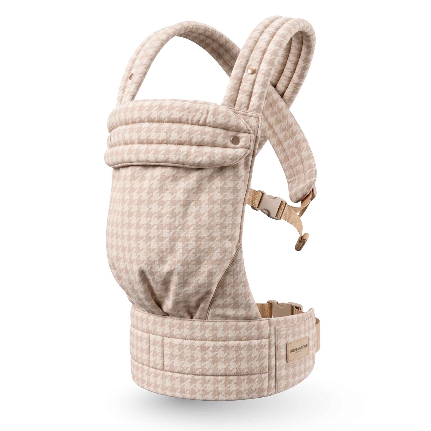 Vulpes Goods® BabyCare - Draagzak – Ergonomische Baby Draagzak 0-36 mnd – Luxe Buikdrager tot 20 kg – OEKO-TEX® Katoen – Handsfree Comfort - Met Rugsteun & M-Positie - Heritage – foto 7