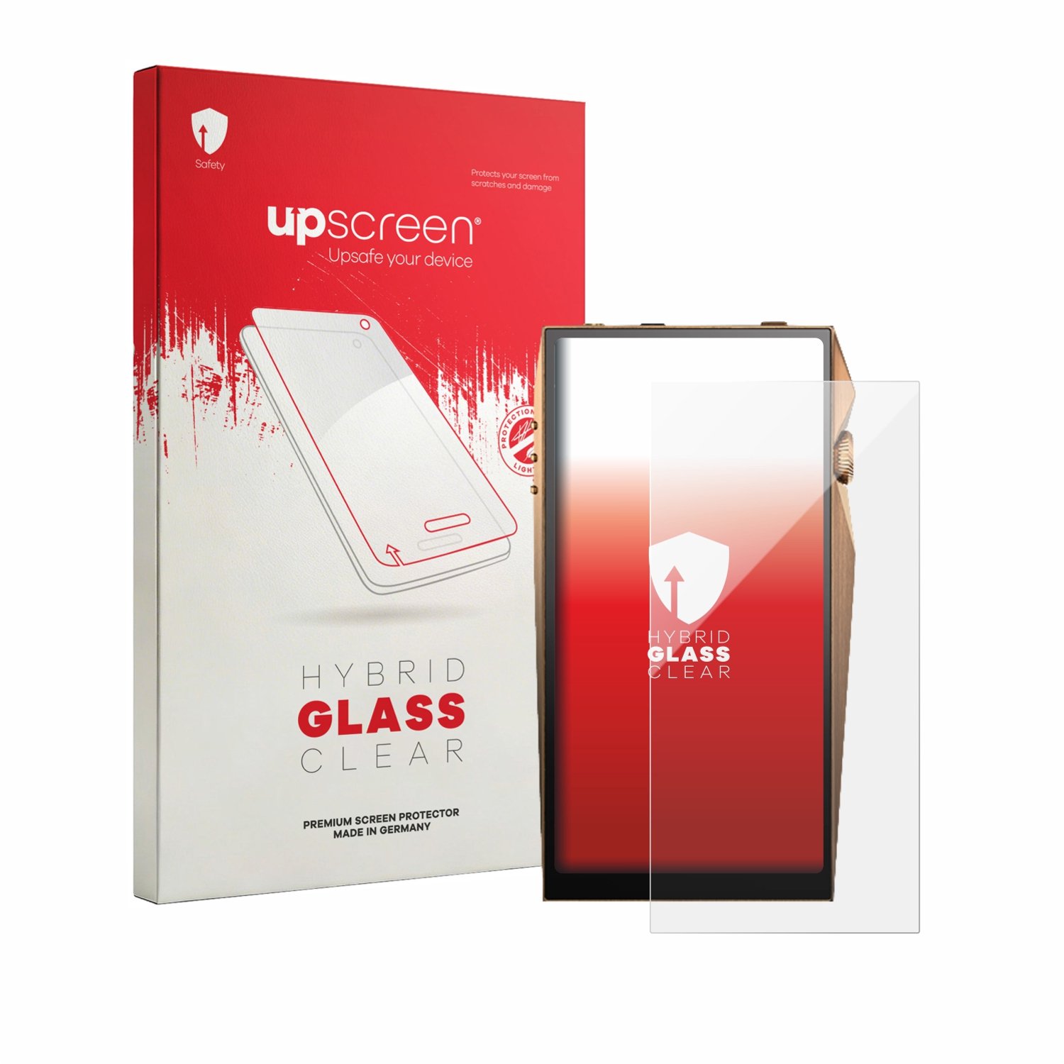 upscreen - Screenprotector voor Astell&Kern A&ultima SP4000 - Folie Beschermfolie Beschermglas transparant