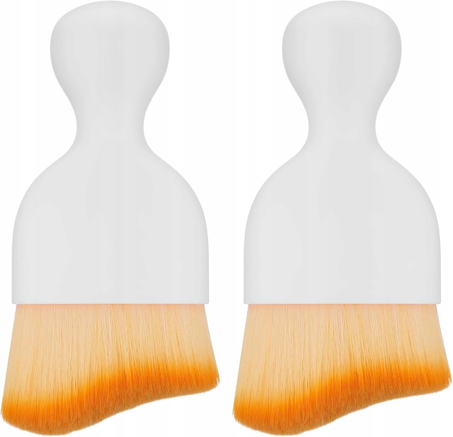 Set van 2 Zachte Interieur Auto Borstels voor Diepe Reiniging