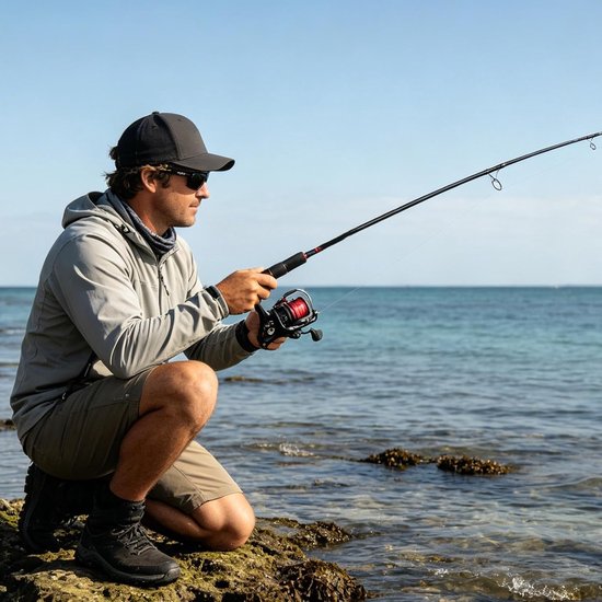 Reel Vissen | Mini Compact Baitcasting Gear | Spin Visserij Reel - voor Crappie Bass Forel Alle Seizoen Meerval Surf Baitcasting — afbeelding 4