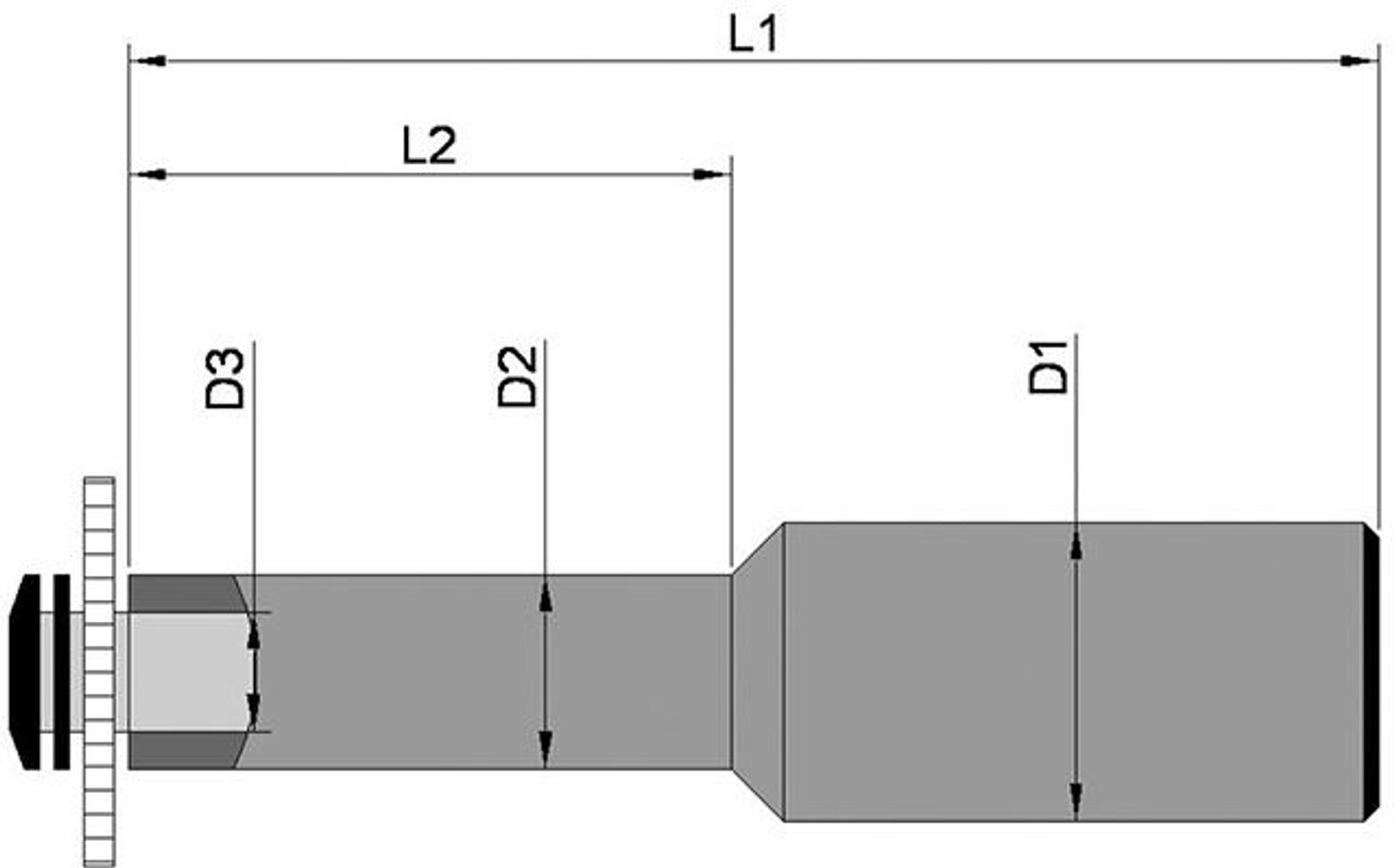 Zaagbladopname D1835B D 100 x 22 mm Tschorn