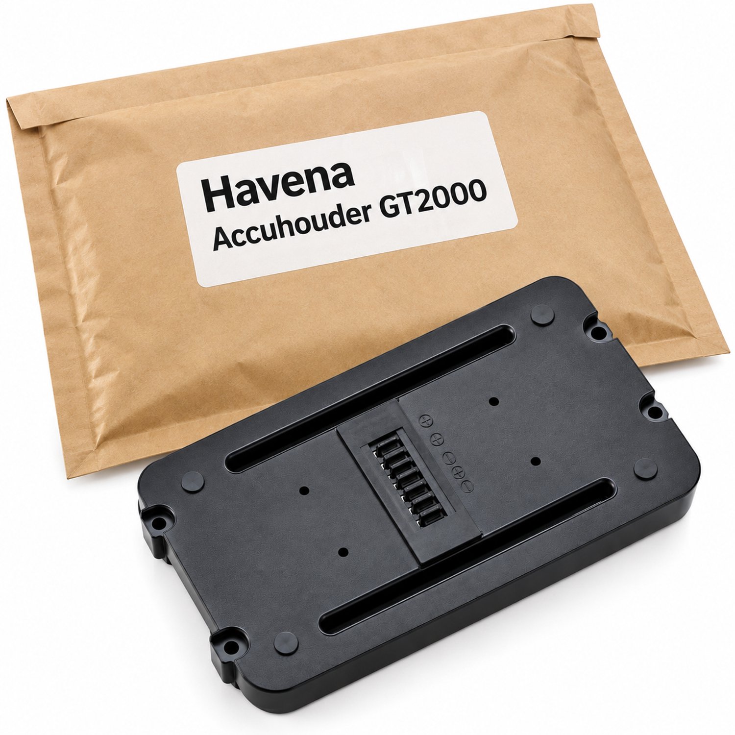 Havena Accuhouder GT2000 – Batterijhouder / Montageplaat – Inclusief Aansluitkabel – Vervangend Onderdeel