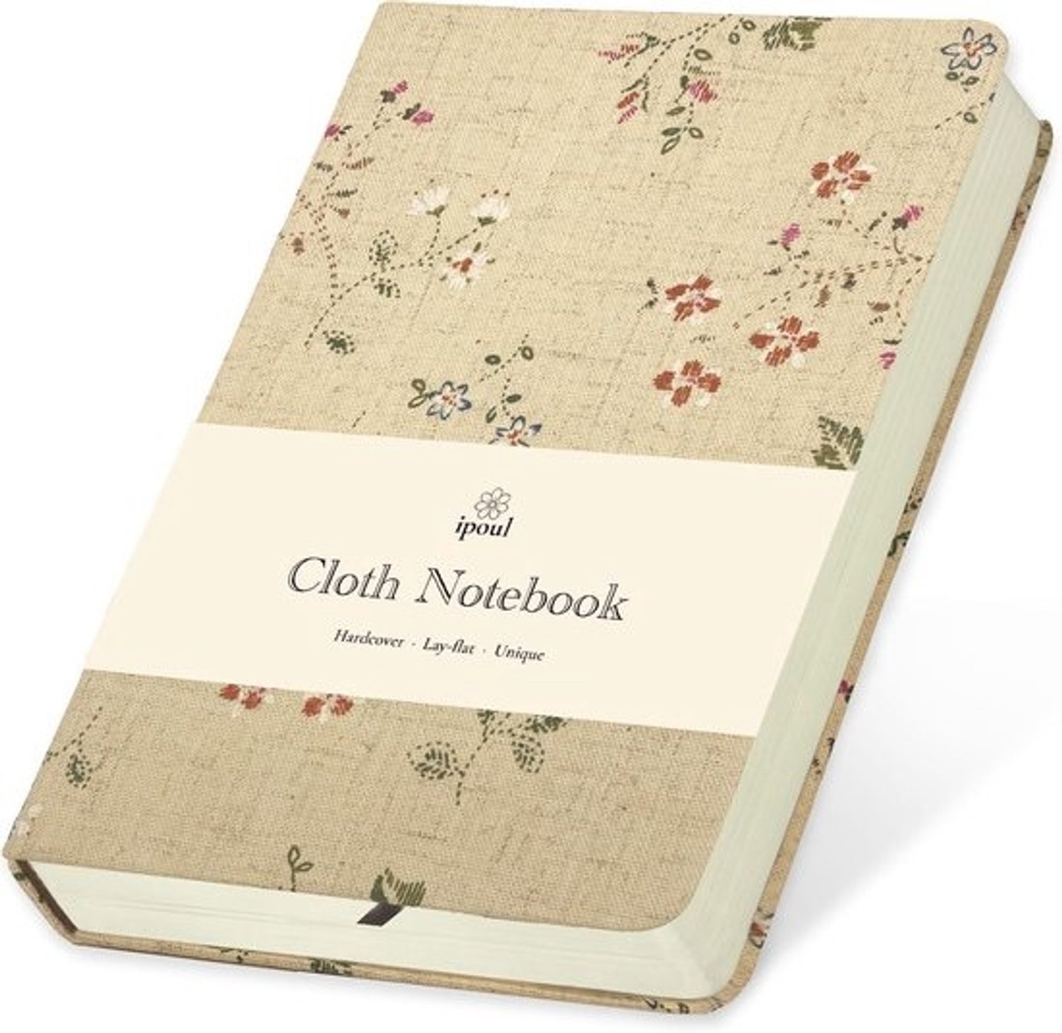 Linnen dagboek - B6 - Platliggend - hardcover - gelijnd en ongelijnd - 13 x 18 cm