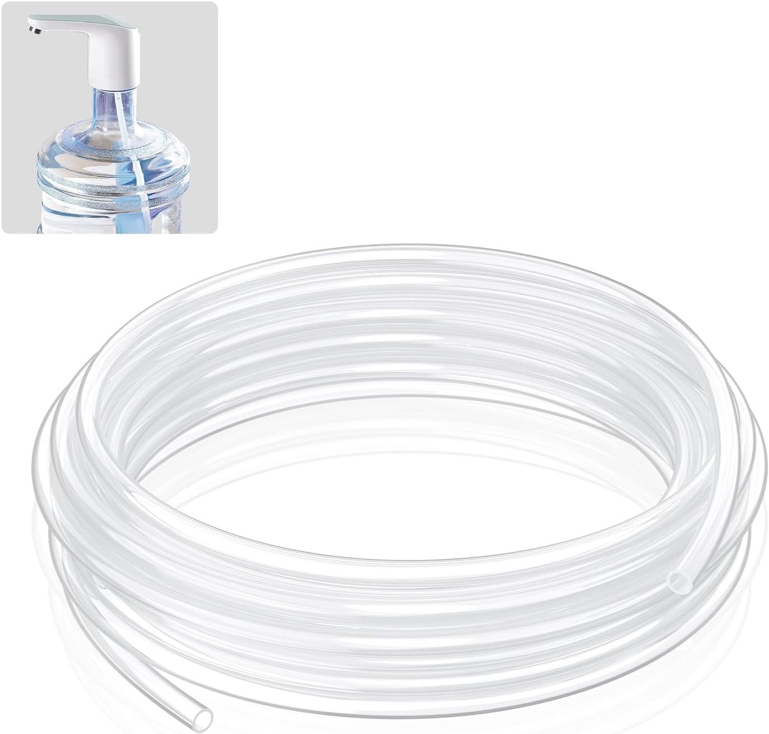 3m Voedselveilige Siliconen Slang, 6.3mm ID x 1cm OD - Hoge Temperatuur, Flexibele Transparante Slang voor Brouwerij en Wijnproductie