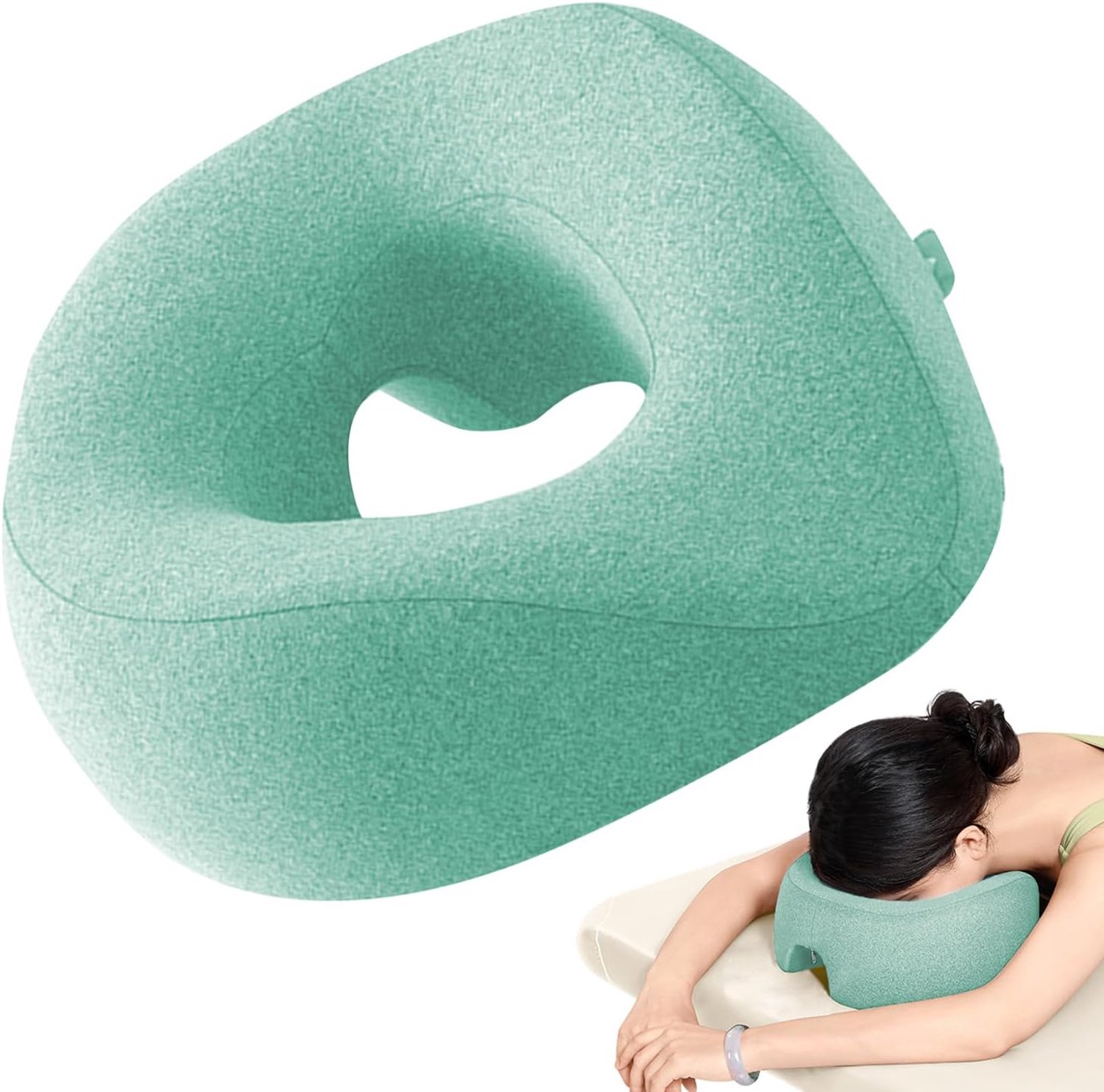 Gezichts Kussen Voor Buikslapers Ergonomisch Geheugenschuim Anti-Slip