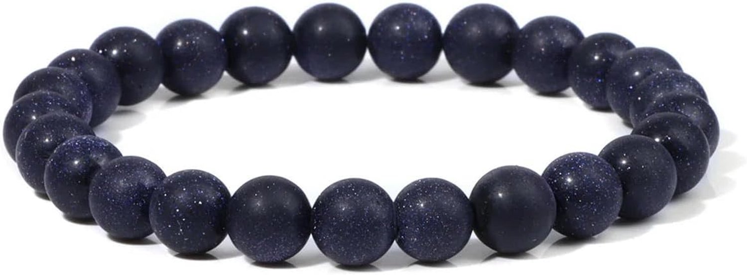 8MM Witte Steen Armband Zwart Lava Grijs Agaat Stretch Armbanden Voor Vrouwen Mannen Elastische Armbanden Yoga, 21cm, Steen Emaille Glas, Zirkonia Agaat obsidiaan