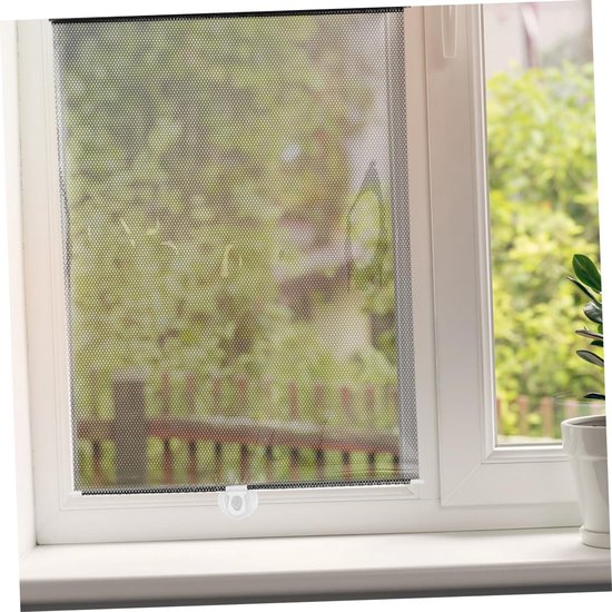 2 Stuks PVC Raamzonwering met Zuignap Inklapbare Verduisteringsgordijnen Zwart Eenvoudig Te Monteren voor Privacy Warmte Isolatie in Huis Auto — afbeelding 2