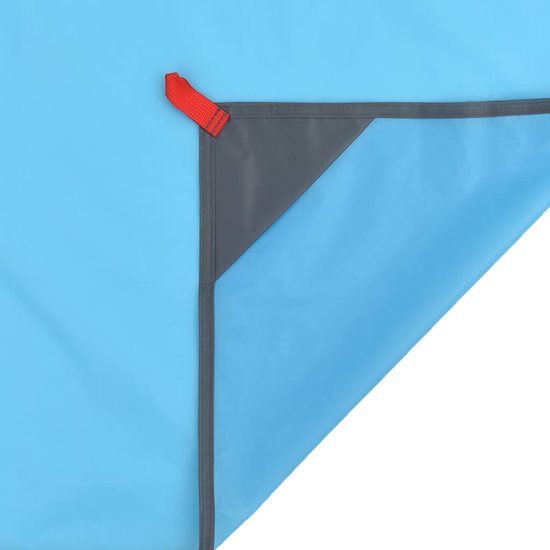 vidaXL Picknickkleed - 205x155 cm - Blauw Picknickkleed - Strandlaken - Buitendeken - Campingaccessoires - Waterproof Dekentje van Vidaxl — afbeelding 3