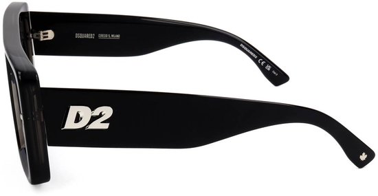 Dsquared2 D2 0141/S 08A Zonnebril - Heren - Zwart — afbeelding 5