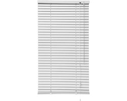 Verduisterende aluminium jaloezieën - 25 mm lamellen - Klemmen of boren - Wit