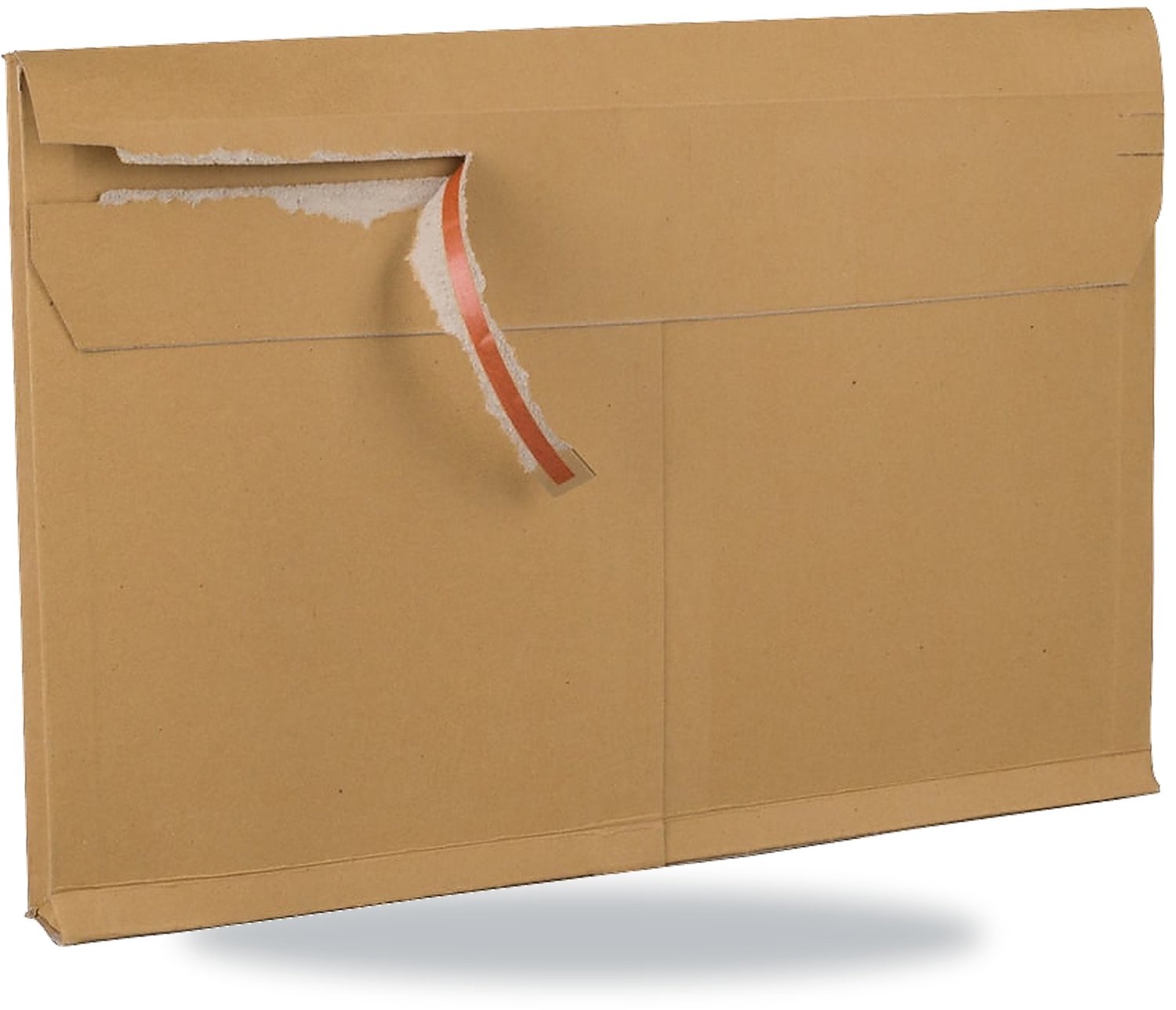 Inpakr Envelobox - 220 x 155 x 30 mm - Bruin Massief Karton - Zelfklevend - 100 Stuks