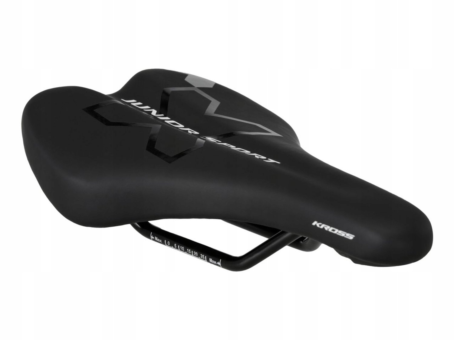 KROSS SPORT Junior Fietszadel Zwart