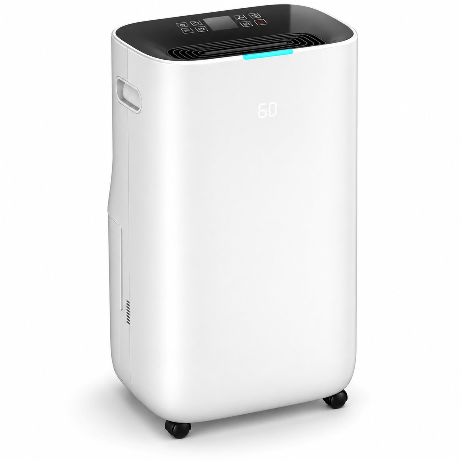 Bol.com Komodo Luchtontvochtiger Humi S - 20L Per Dag - Slaapkamer, Badkamer, Huis & Kelder - Dehumidifier - Was-droog Functie -... aanbieding