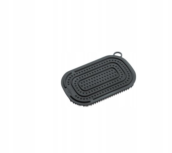 Kuchenprofi Trend siliconen scrubber, 13x8 cm, zwart
