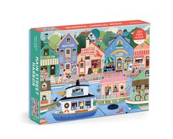 Main Street Harbor 1000 Piece Puzzle