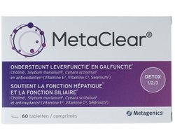 Metagenics MetaClear 60 tabletten