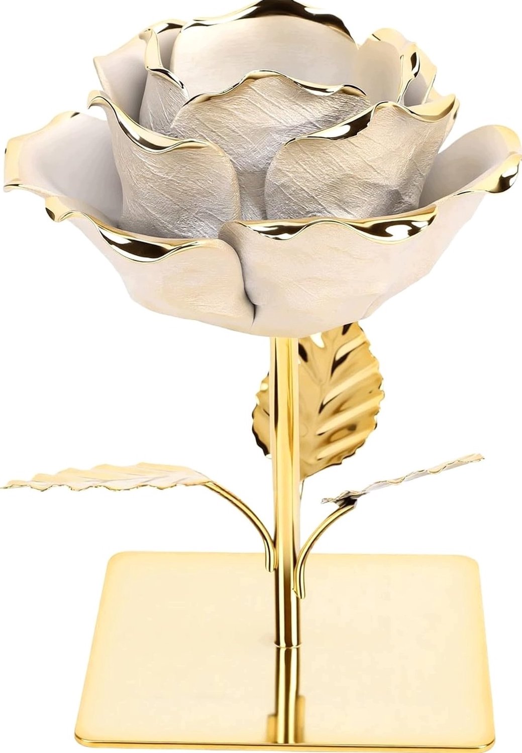 Inna (SklepikNaMedal) Decoratieve Keramische Rozen Kandelaar - 14,5 cm Niet gespecificeerd