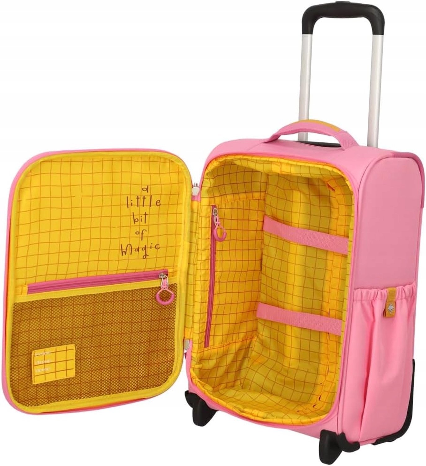 Roze Kinderkoffer met Eenhoorn, Handbagage, 19L