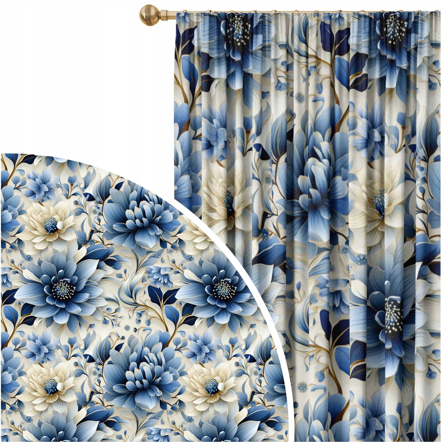 Kant-en-klare Gordijnen 140x240cm - Hoge Kwaliteit Polyester