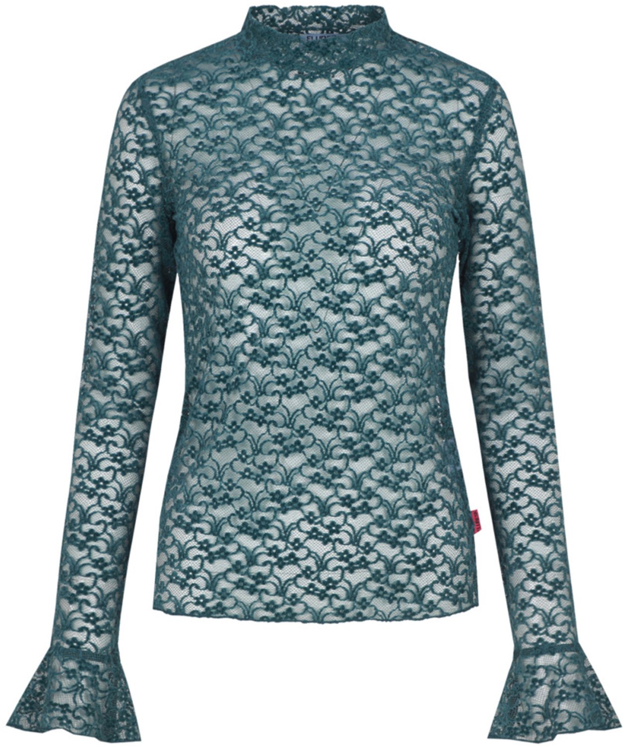 Fluresk Top Leena Top 26wzf18 736 Azure Green Dames Maat - 40