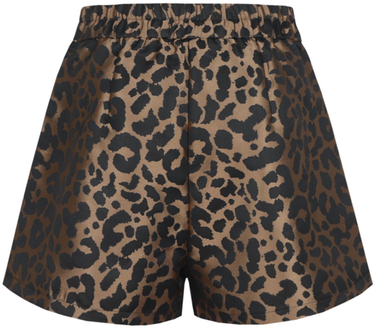Fluresk Broek Yuri Shorts 26wzf07 001523 Black/light Camel Dames Maat - W42