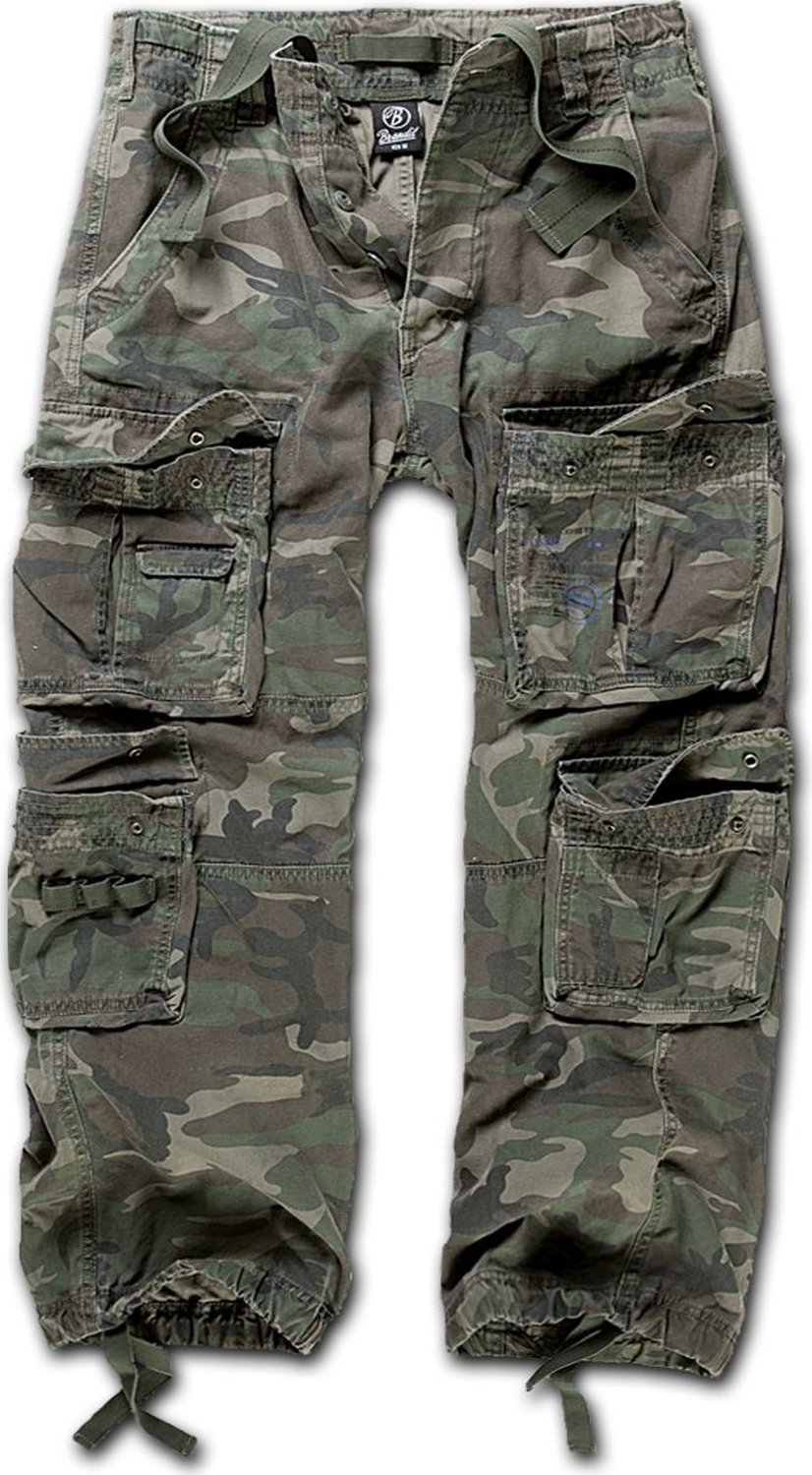Brandit Pure Vintage Trousers Heren Cargobroek – 7XL Woodland