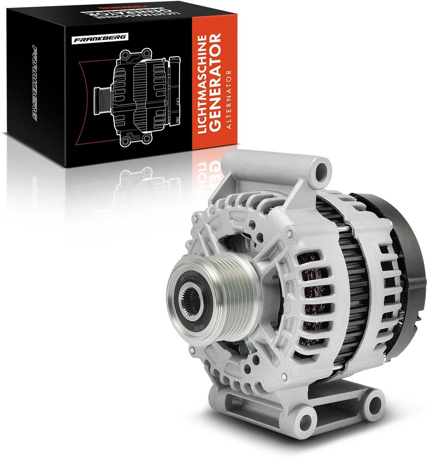 Generator 150A 12V - Diesel Motor - 7 Ribben Riemschijf - Voor Transit En Defender - Vervanger Dynamo