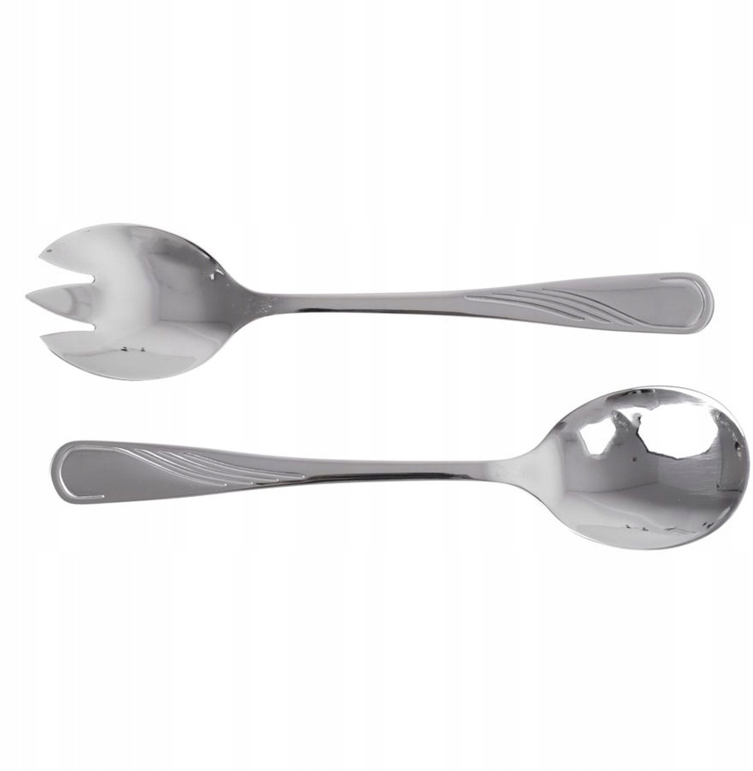 Odelo Elvira Saladebestek Set - Lepel & Vork, Roestvrij Staal