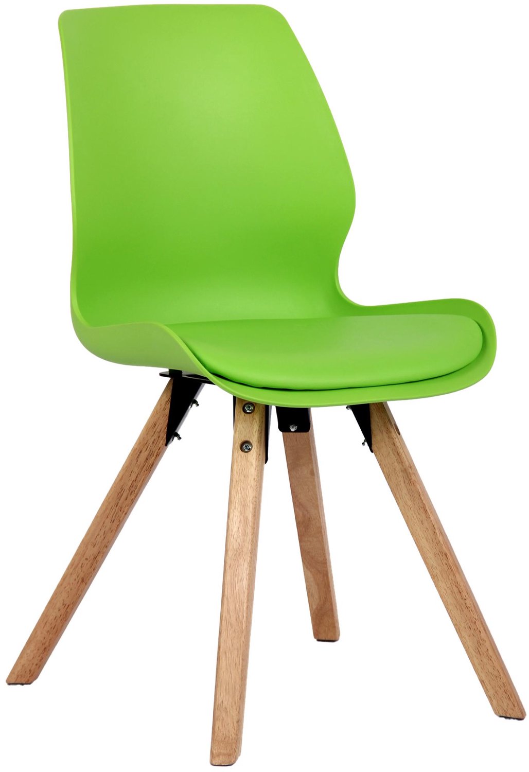 Luxe Comfort Verona 0009 stoel - kunststof - groen Kunststof/groen
