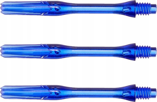 L-Style Locked Slim Dart Shafts Blauw 300