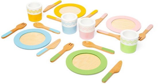 BigJigs Dinner Service Set van Bigjigs — afbeelding 2