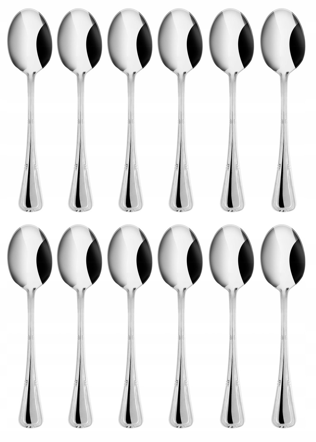 Kulig Natalia theelepel, 14,3 cm, RVS 18/0, Glans